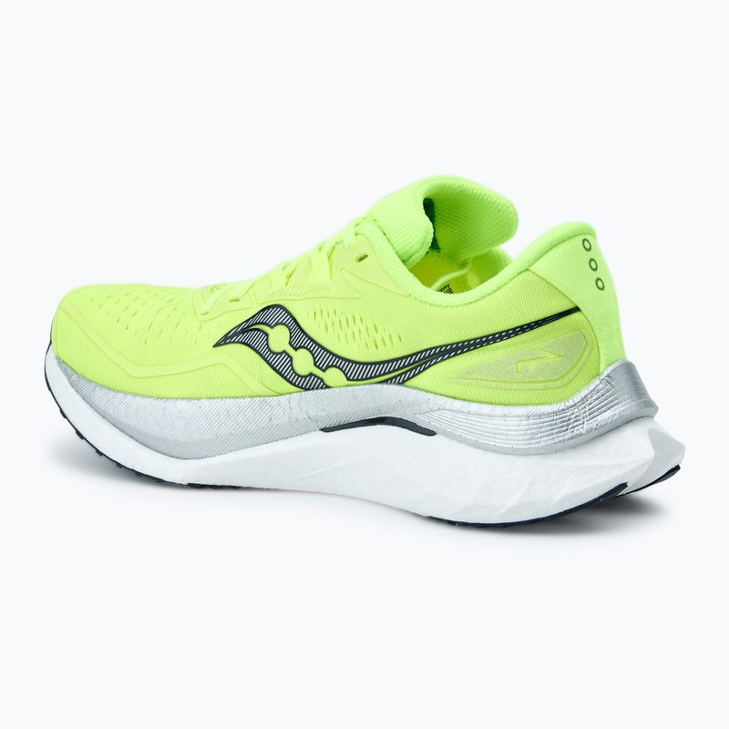 Herren Laufschuhe Saucony Endorphin Speed 4 zitrone/navy 3