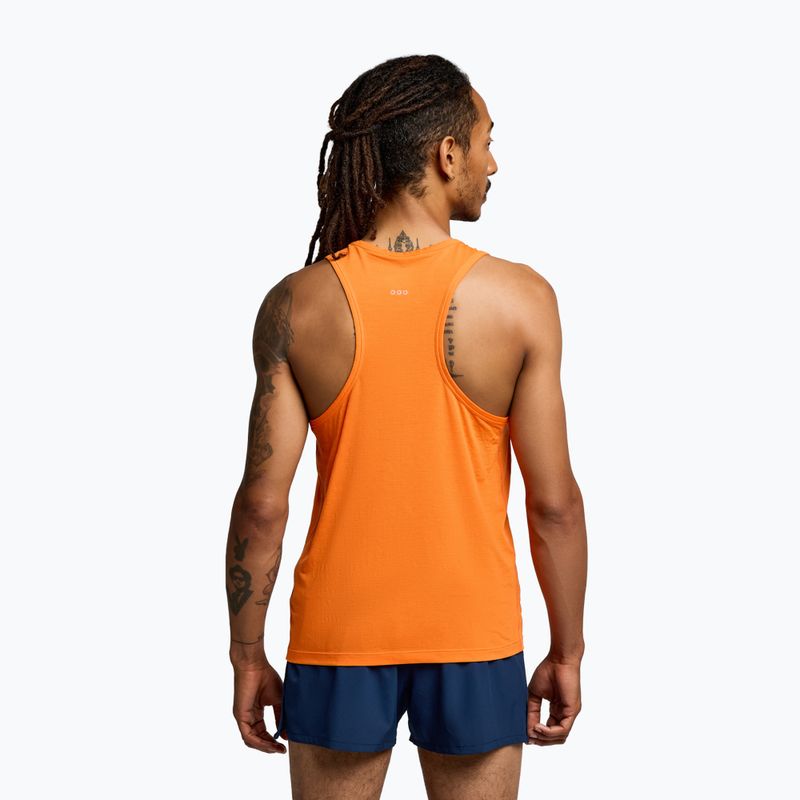 Herren Lauftank Saucony Stopwatch Singlet pepper heather 3