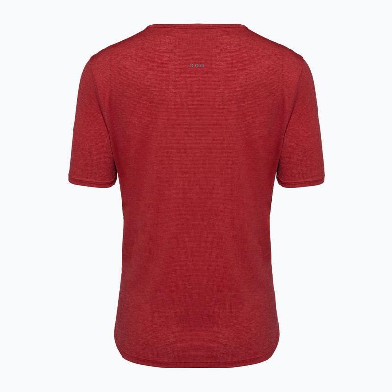 Laufshirt Damen Saucony Stopwatch garnet heather 2