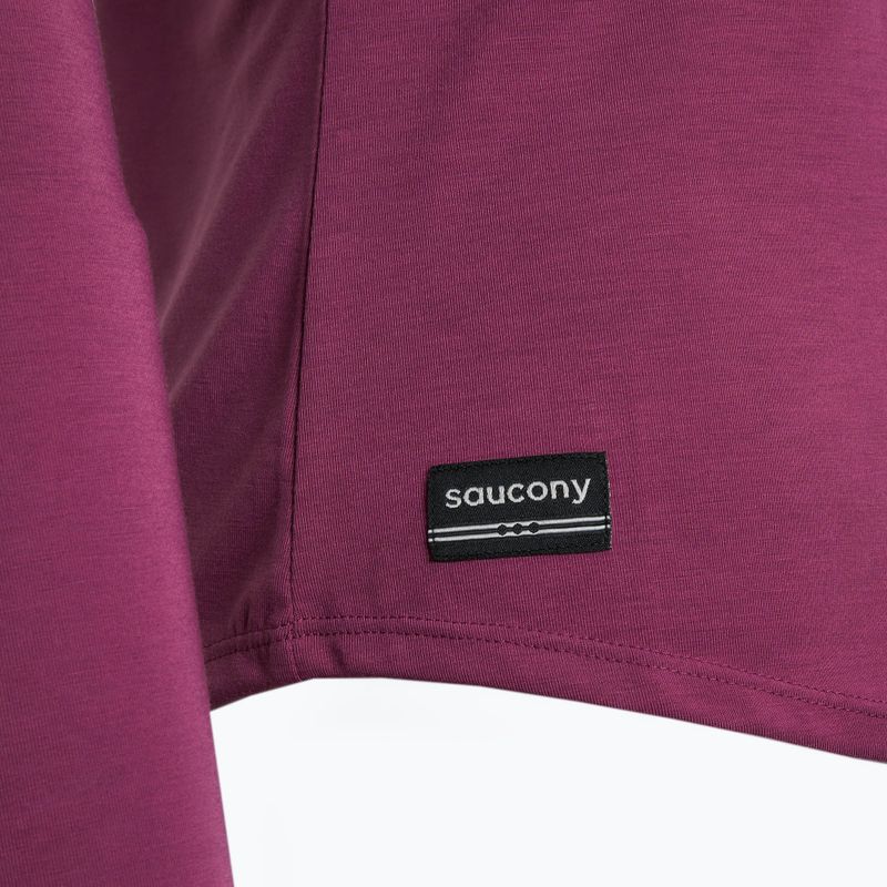 Lauf Longsleeve Damen Saucony Triumph plum 3