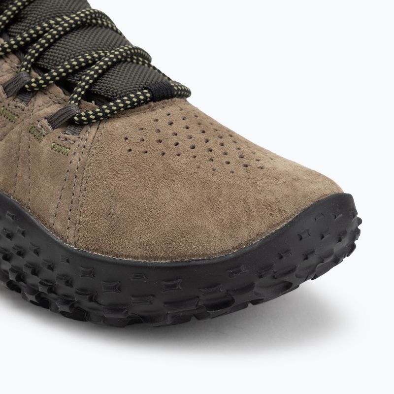 Herren Barfußschuhe Merrell Wrapt Mid WP olive/black 7