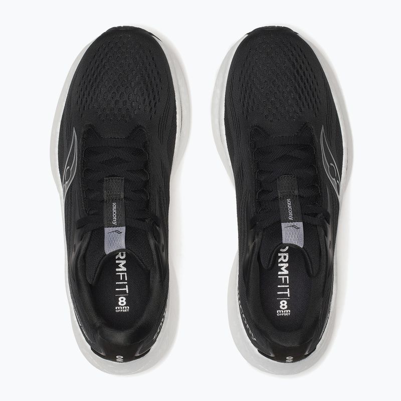 Laufschuhe Damen Saucony Ride 18 black/white 12