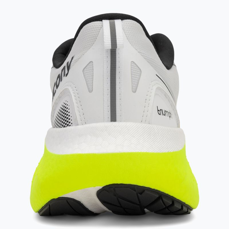 Herren Laufschuhe Saucony Triumph 22 weiß / citron 6