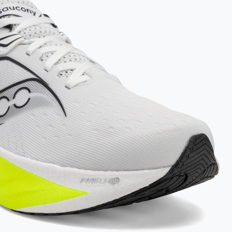 Herren Laufschuhe Saucony Triumph 22 weiß / citron 7