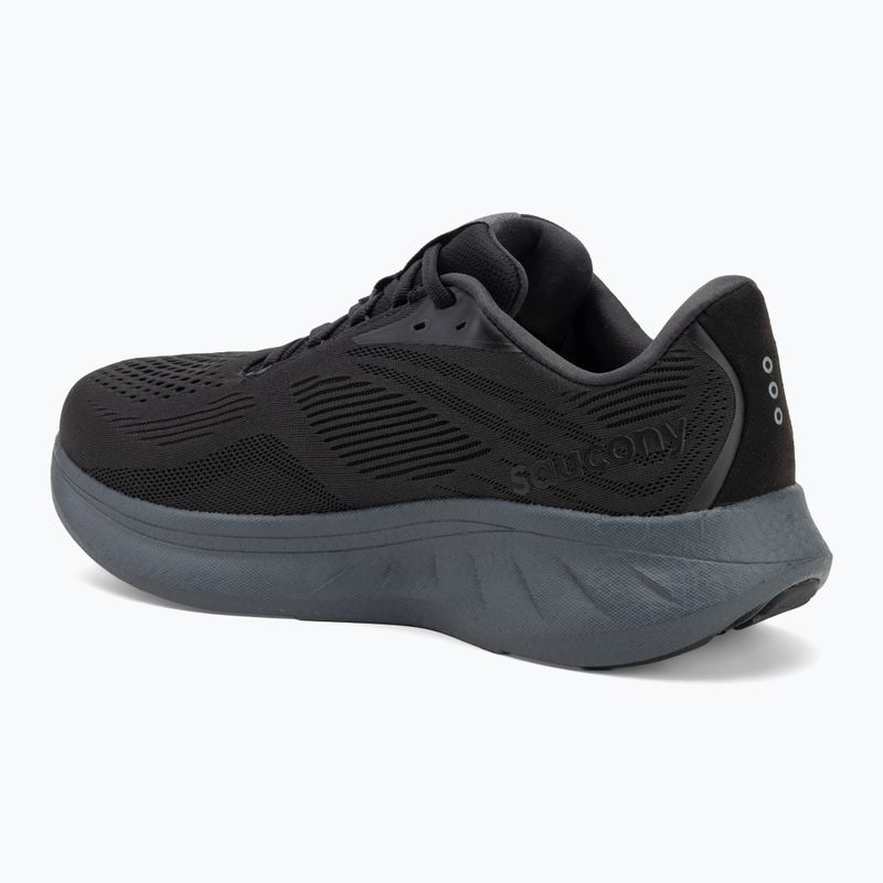 Herren Laufschuhe Saucony Ride 18 schwarz / shadow 3