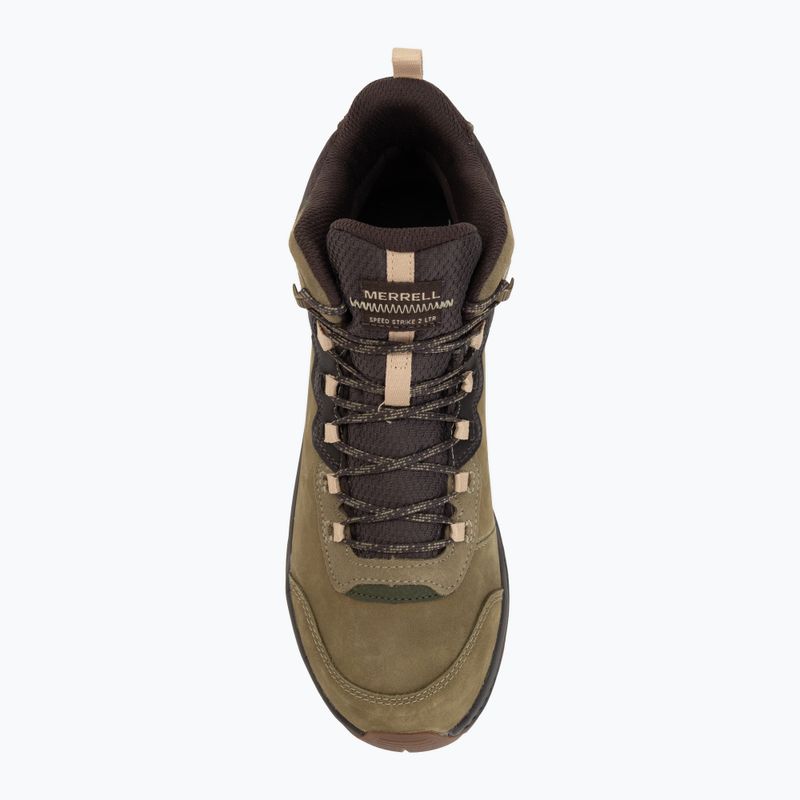 Herren-Wanderschuhe Merrell Speed Strike 2 Leather Mid Khaki 5