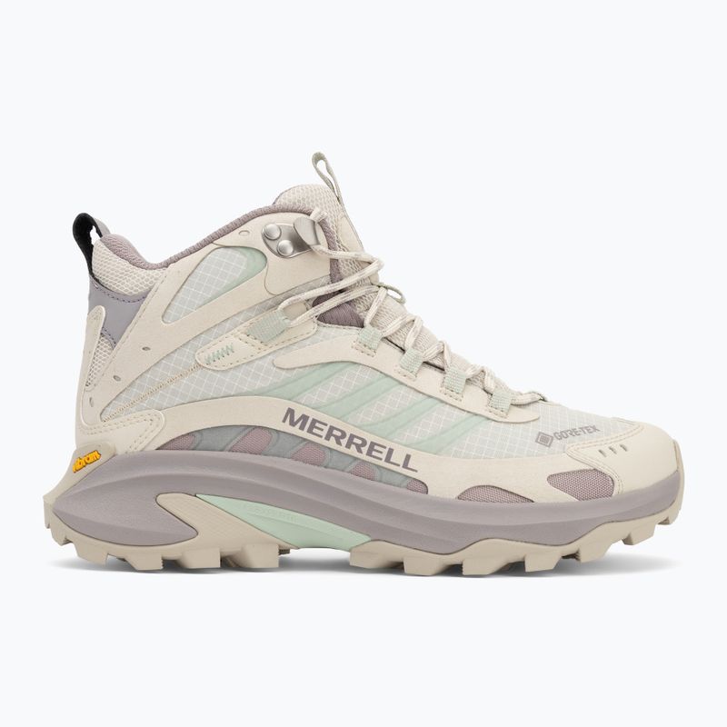 Damen Wanderschuhe Merrell Moab Speed 2 Mid GTX greige 2