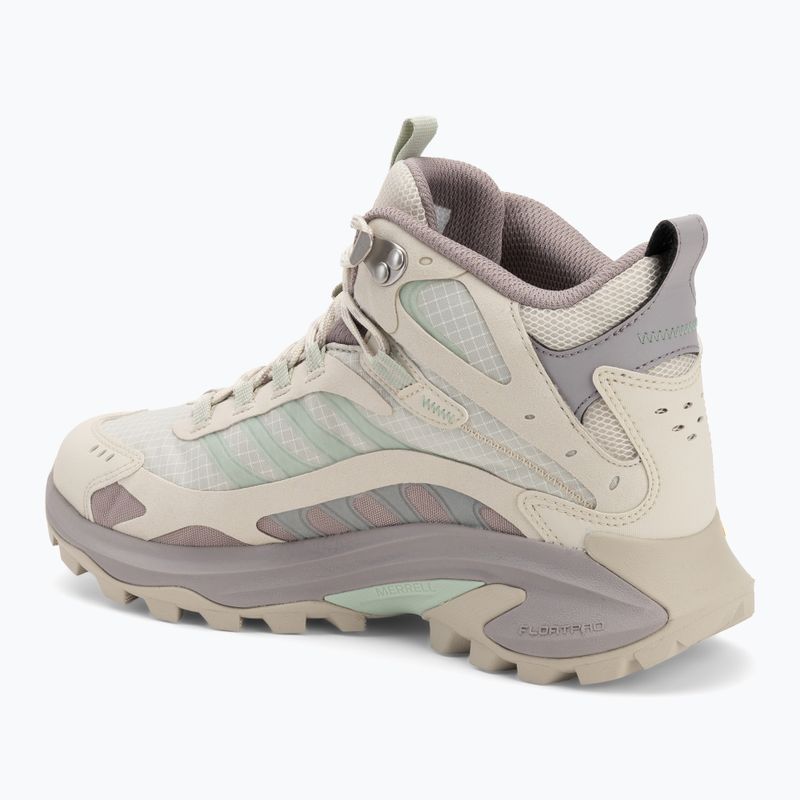 Damen Wanderschuhe Merrell Moab Speed 2 Mid GTX greige 3