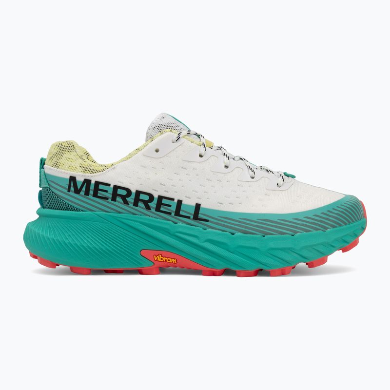 Merrell Agility Peak 5 weiß/türkis Herren Laufschuhe 2
