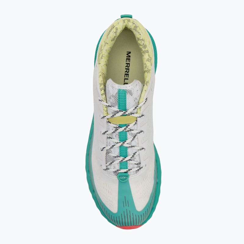 Merrell Agility Peak 5 weiß/türkis Herren Laufschuhe 5
