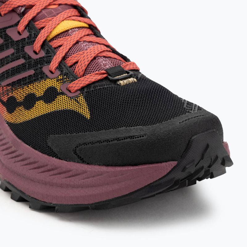 Laufschuhe Damen Saucony Ride Trail 2 black/terra 7
