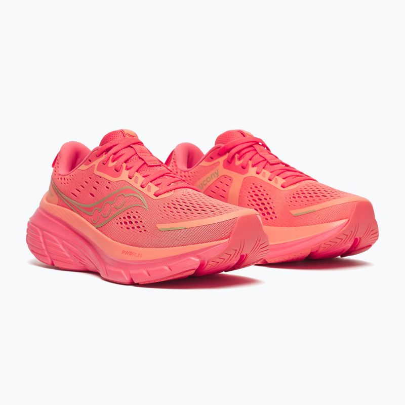 Laufschuhe Damen Saucony Guide 18 salmon/coral 10