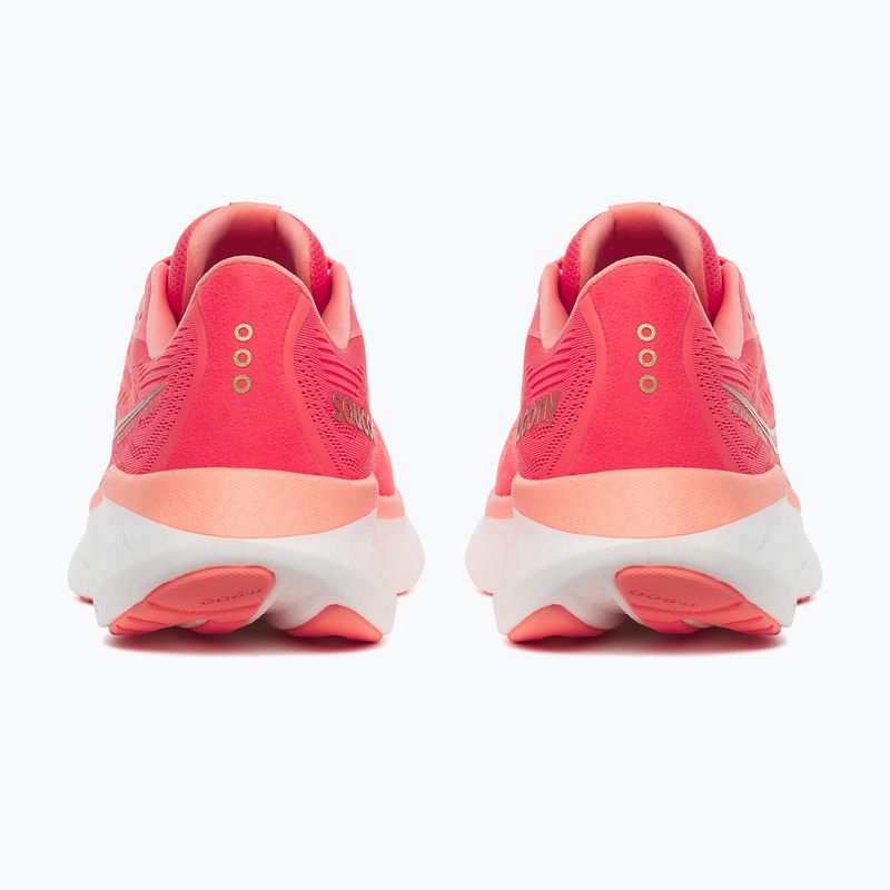 Laufschuhe Damen Saucony Ride 18 coral/salmon 11