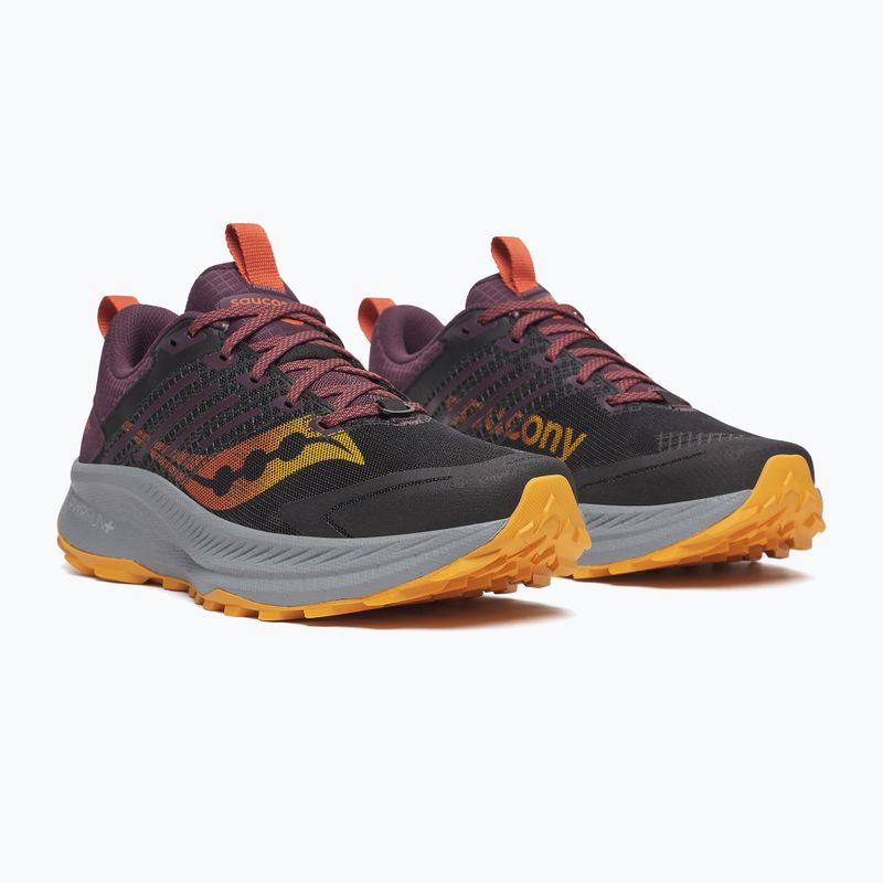 Laufschuhe Herren Saucony Ride Trail 2 black/autumn 10