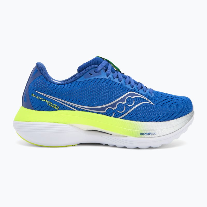 Laufschuhe Herren Saucony Endorphin Trainer lapis/citron 2