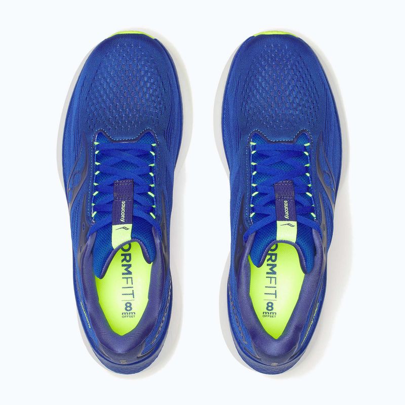 Laufschuhe Herren Saucony Ride 18 lapis/citron 8
