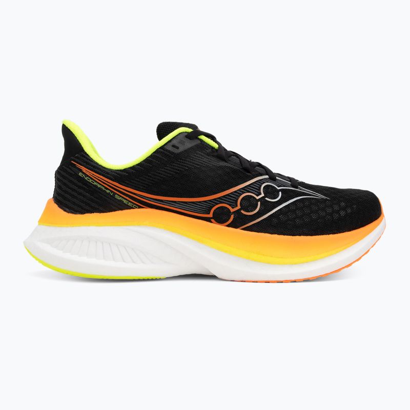 Herren Laufschuhe Saucony Endorphin Speed 5 schwarz/vo2 2