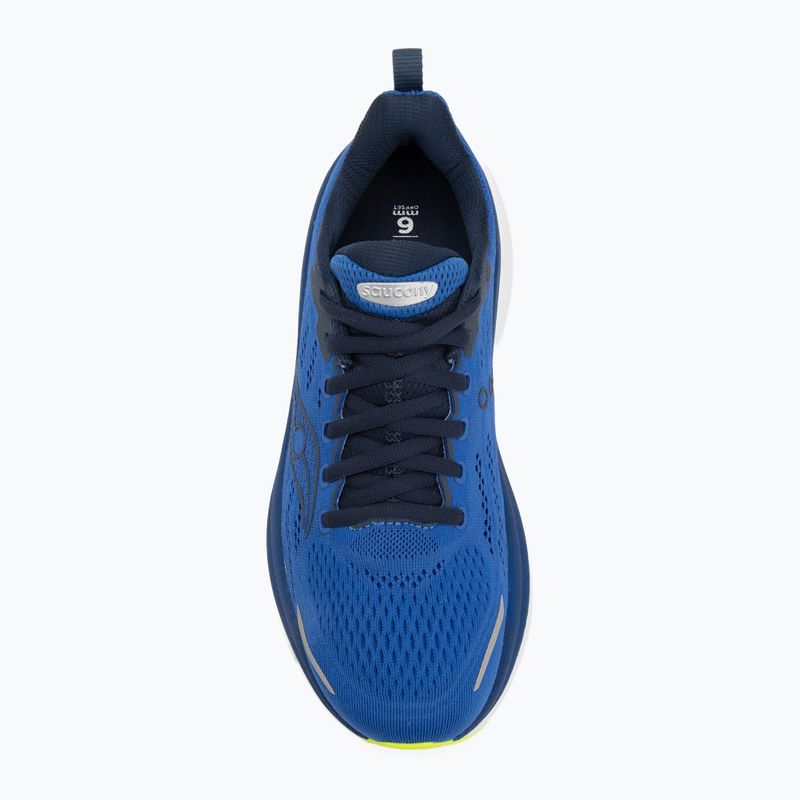 Laufschuhe Herren Saucony Hurricane 25 lapis/citron 5