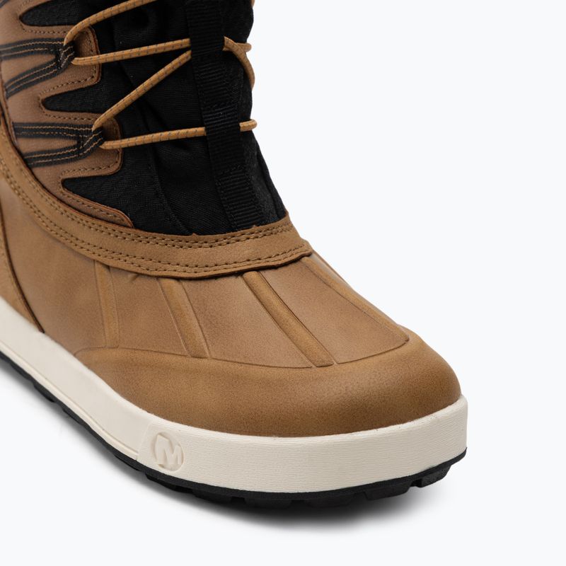 Kinder Schneestiefel Merrell Snow Bank 5.0 WP wheat/black 7