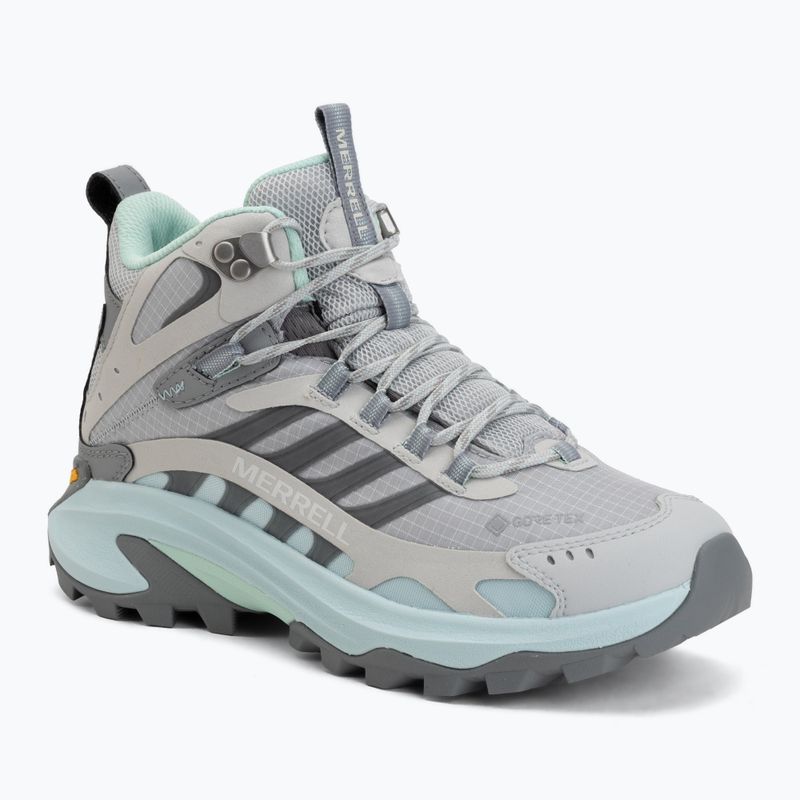 Damen-Wanderschuhe Merrell Moab Speed 2 Mid GTX belize