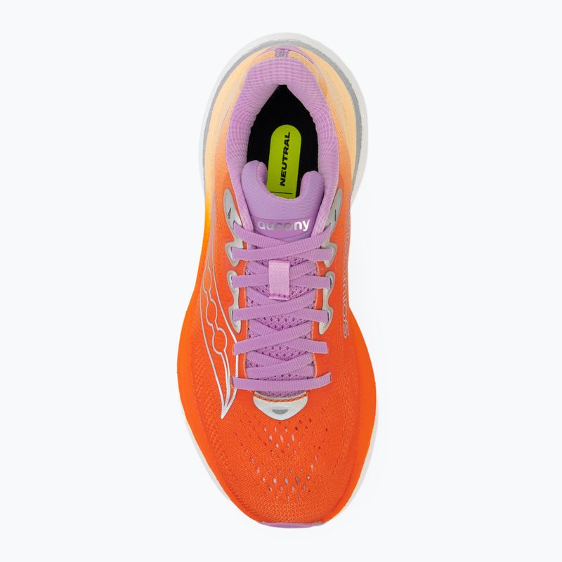 Damen-Laufschuhe Saucony Ride 19 fire/orchid 5