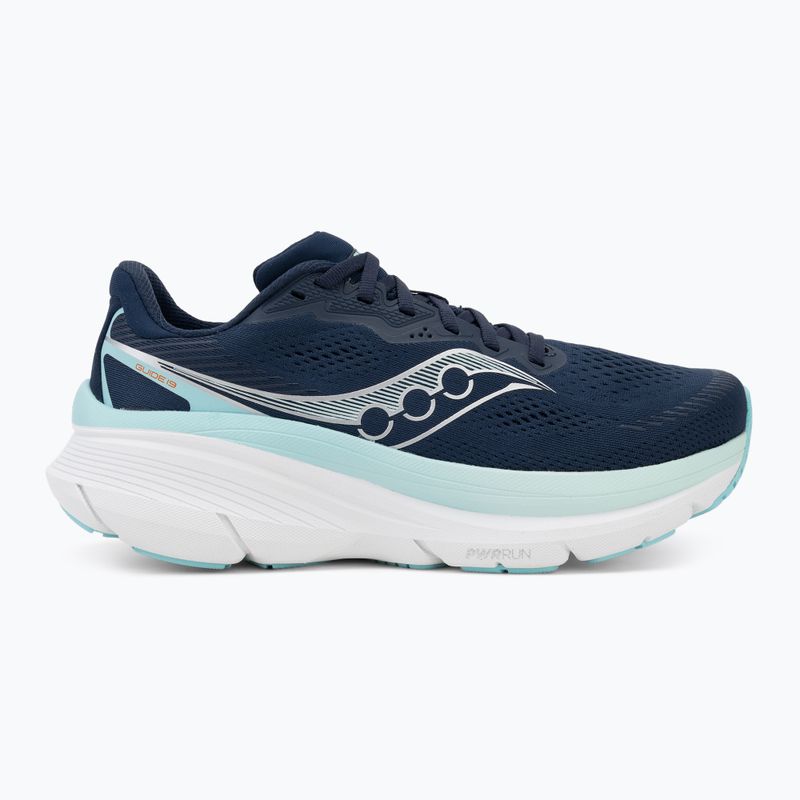 Damen-Laufschuhe Saucony Guide 19 navy/aqua 2