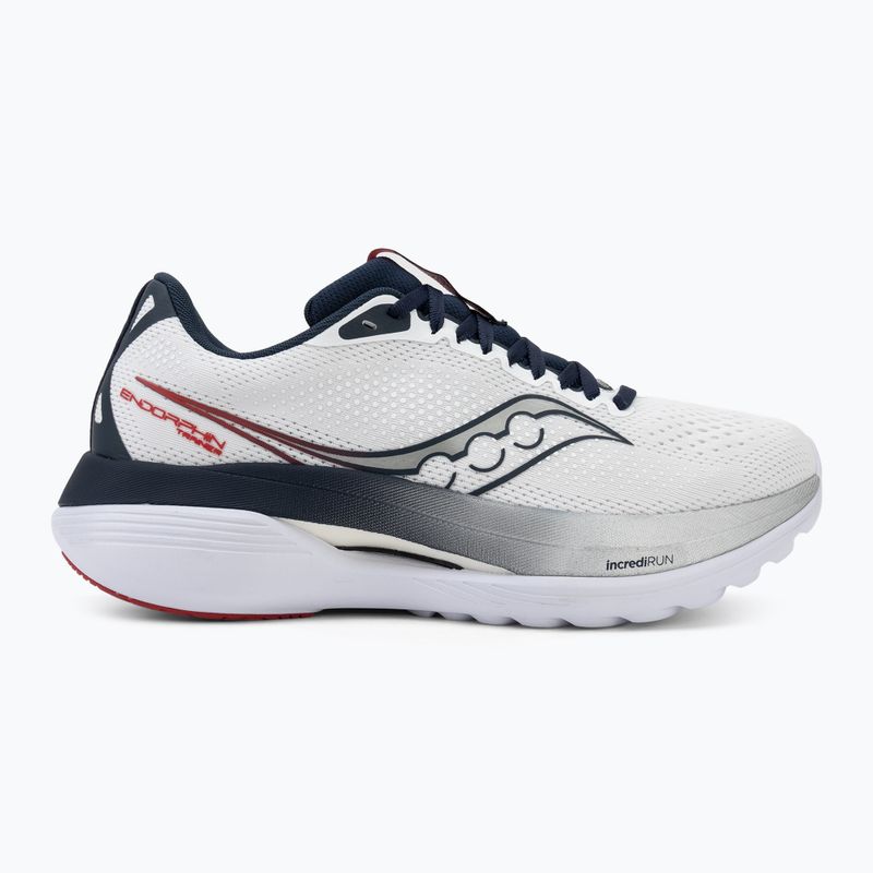 Herren Laufschuhe Saucony Endorphin Trainer white/navy 2