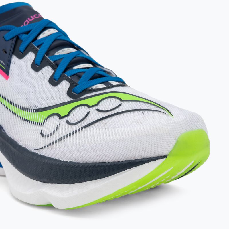 Herren-Laufschuhe Saucony Endorphin Azura white/navy 7