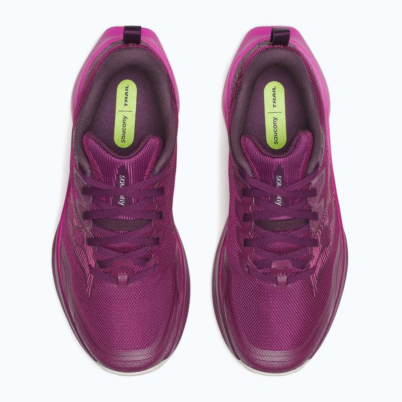 Laufschuhe für Damen Saucony Peregrine 16 plum/mulberry 6