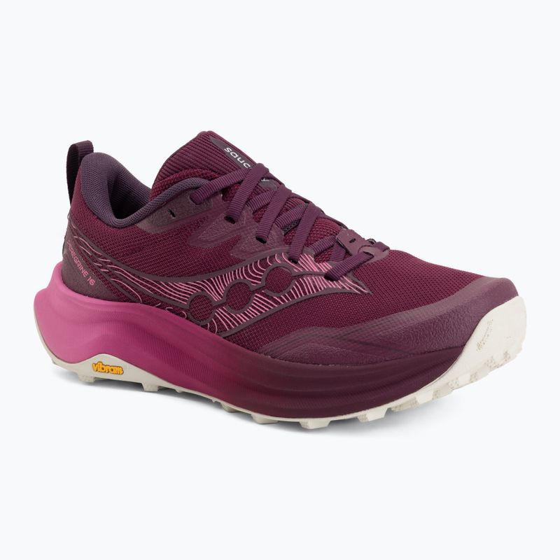 Laufschuhe für Damen Saucony Peregrine 16 plum/mulberry