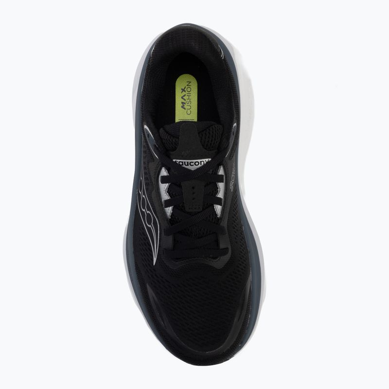 Herren-Laufschuhe Saucony Hurricane 26 black/silver 5
