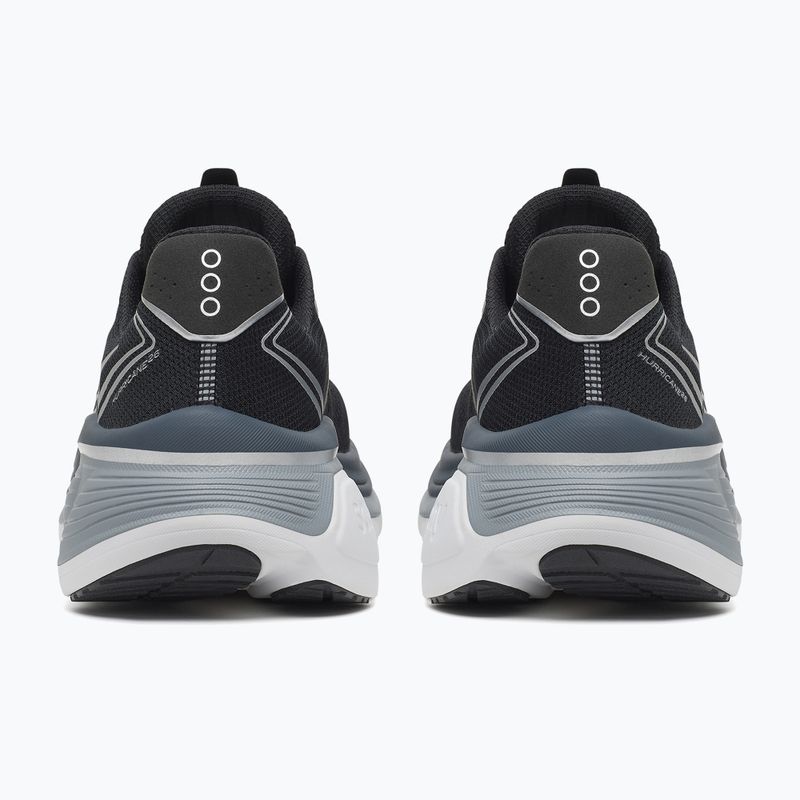 Herren-Laufschuhe Saucony Hurricane 26 black/silver 4