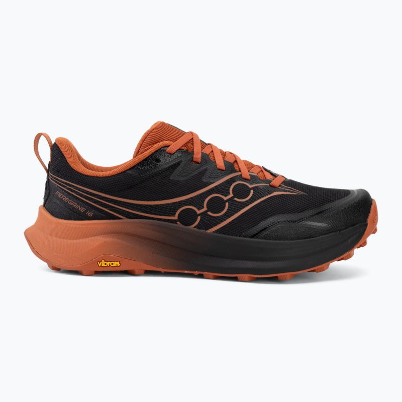 Herren-Laufschuhe Saucony Peregrine 16 black/rust 2
