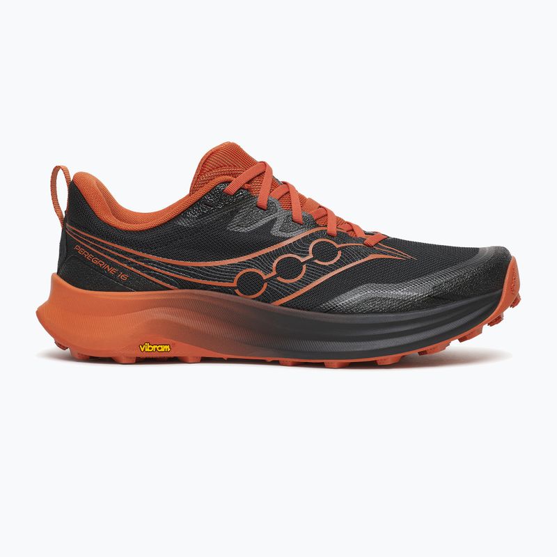 Herren-Laufschuhe Saucony Peregrine 16 black/rust