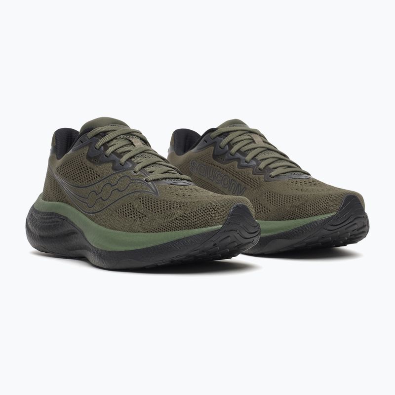 Herren-Laufschuhe Saucony Ride 19 fatigue/black 3