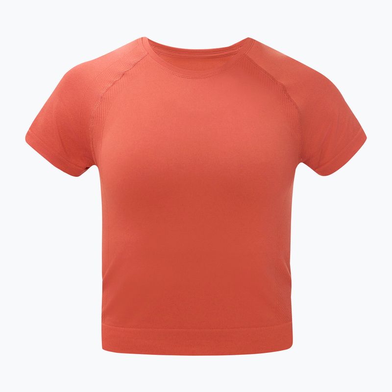 Damen Yoga-Shirt Sweaty Betty Athlete Crop Seamless Workout terrazzo red 6