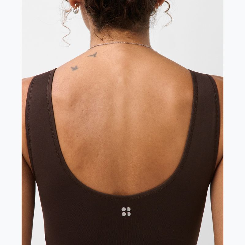 Sport-BH Sweaty Betty Stamina Seamless Scoop espresso brown 4