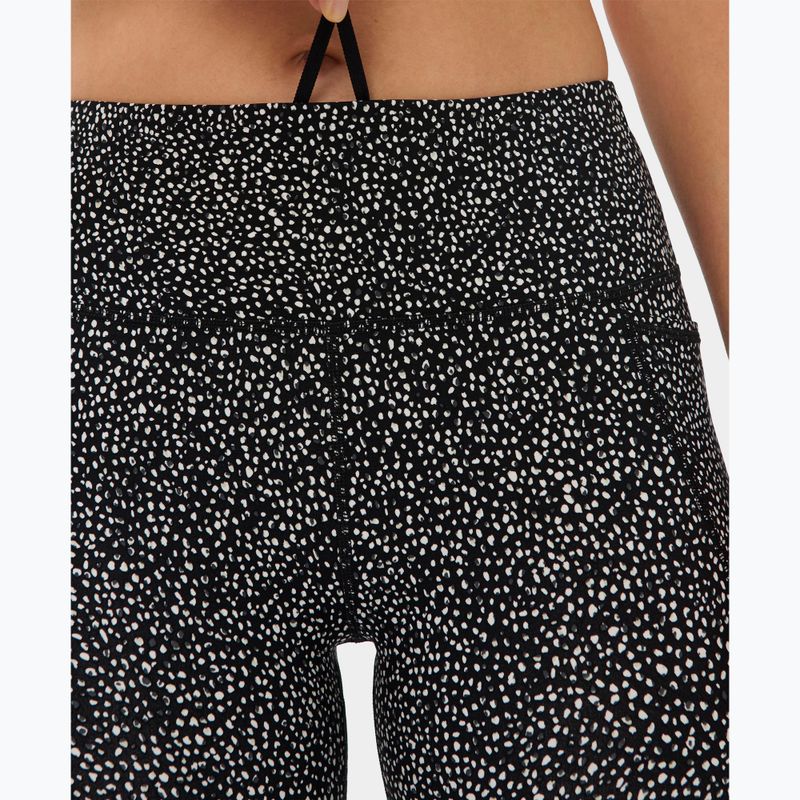 Damen-Trainingsleggings Sweaty Betty Power Workout 7/8 black micro dot print 4