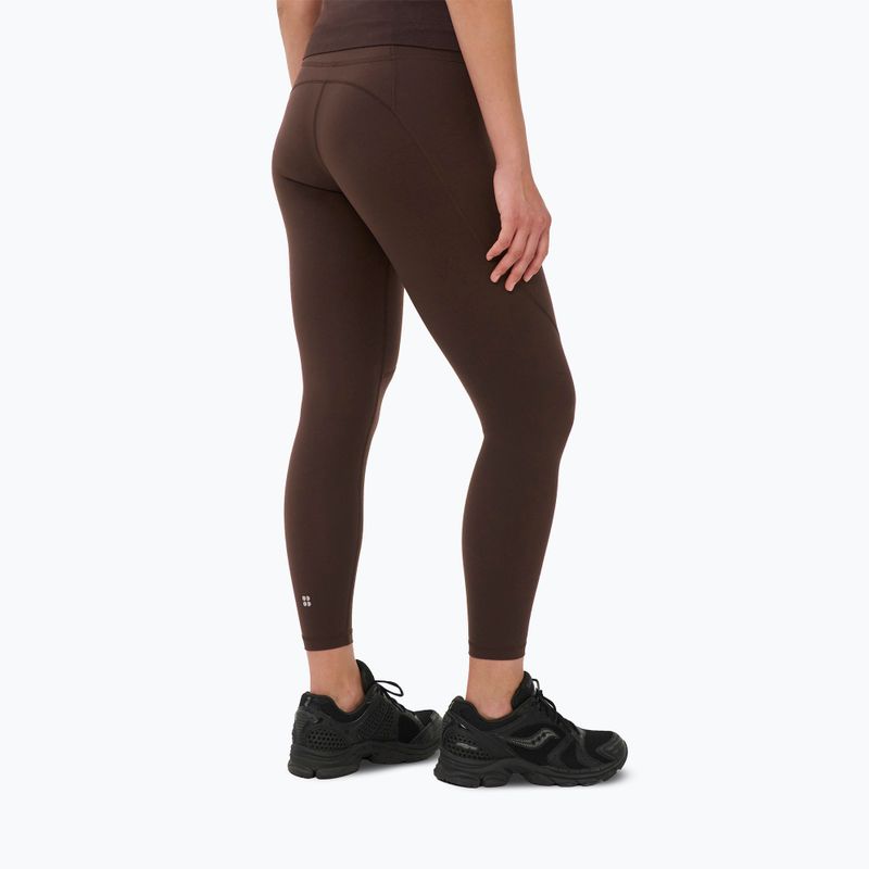 Damen-Trainingsleggings Sweaty Betty Power Workout 7/8 espresso brown 3