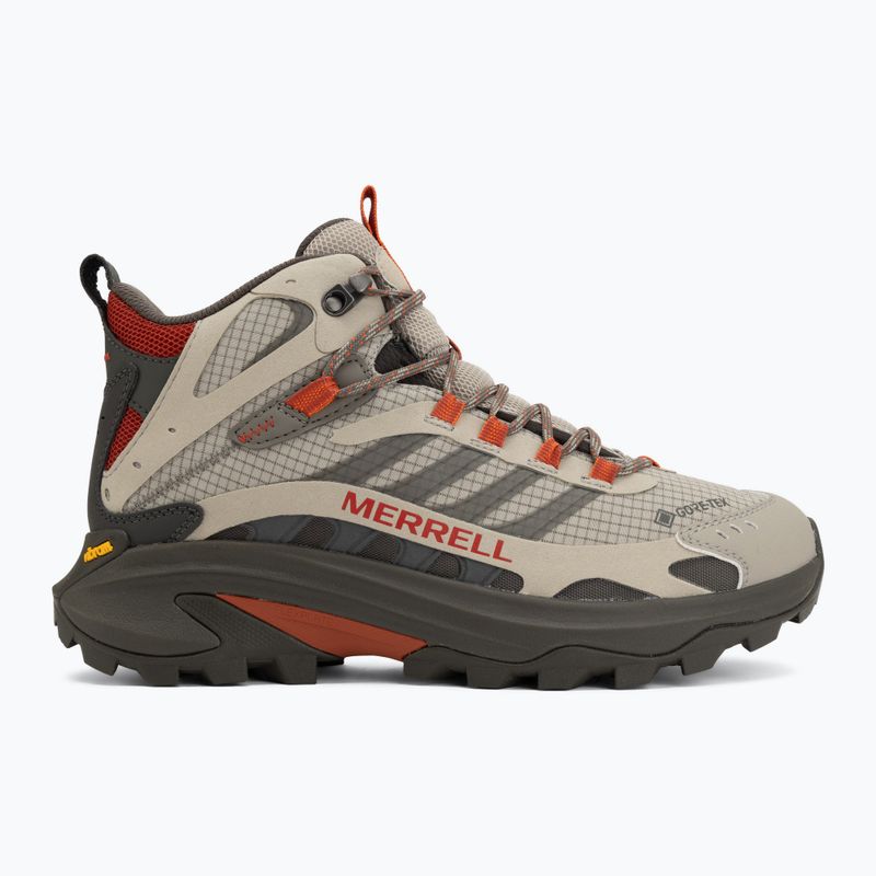 Herren-Wanderschuhe Merrell Moab Speed 2 Mid GTX diorite/ember 2