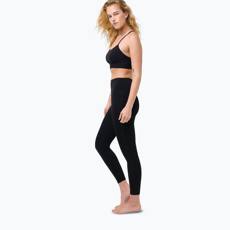 Damen-Trainingsleggings Sweaty Betty Ultimate Studio 7/8 Ruched black 2