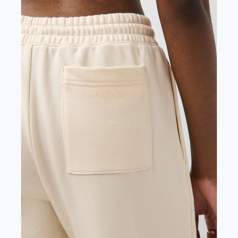 Damen-Trainingshose Sweaty Betty Revive Track ecru beige 5