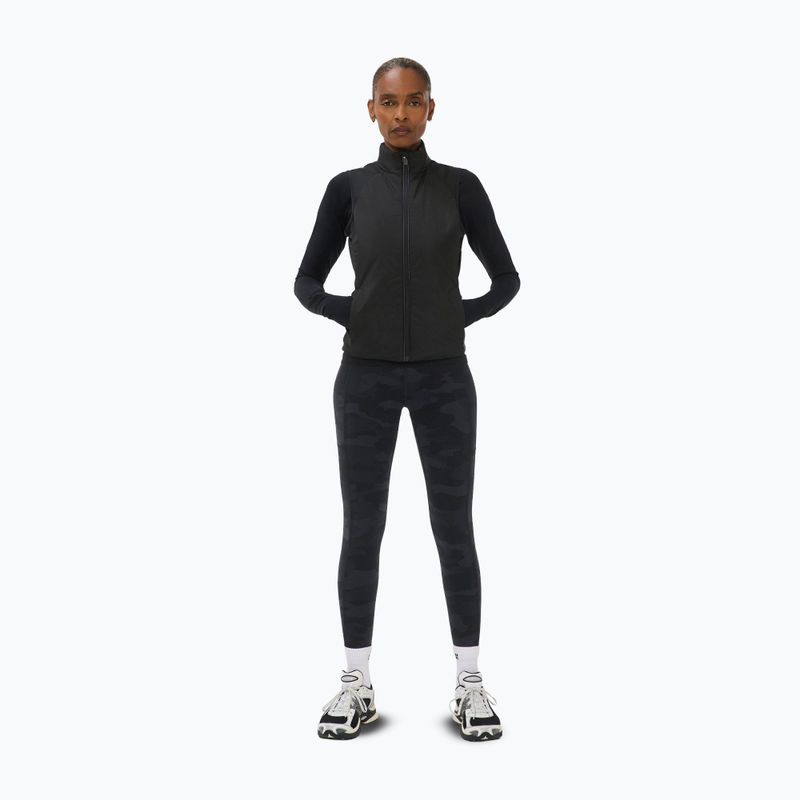 Damen-Trainingsleggings Sweaty Betty Power Piping Workout 7/8 ultra black camo print 2
