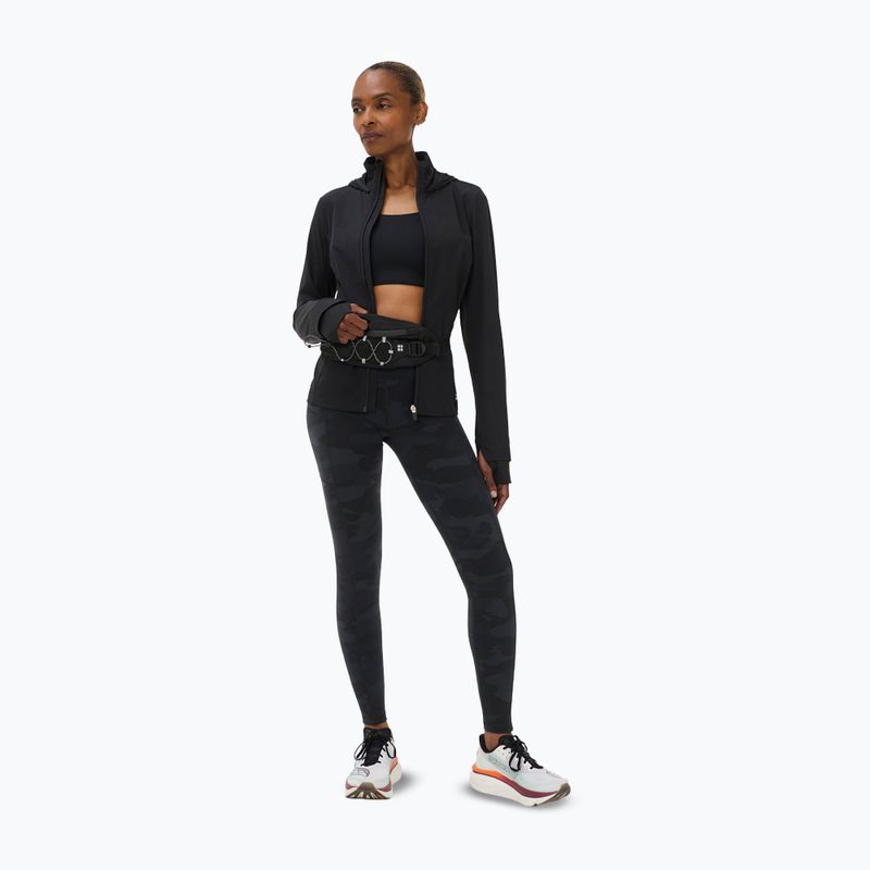 Damen-Trainingsleggings Sweaty Betty Power Piping Workout 7/8 ultra black camo print 4