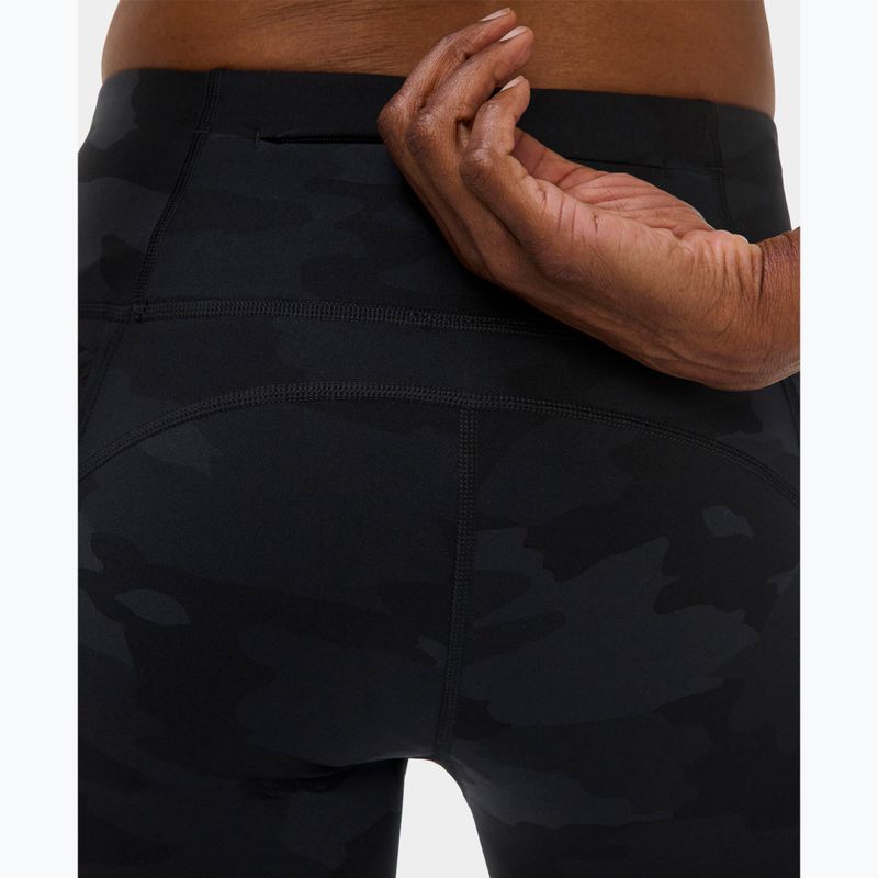 Damen-Trainingsleggings Sweaty Betty Power Piping Workout 7/8 ultra black camo print 9