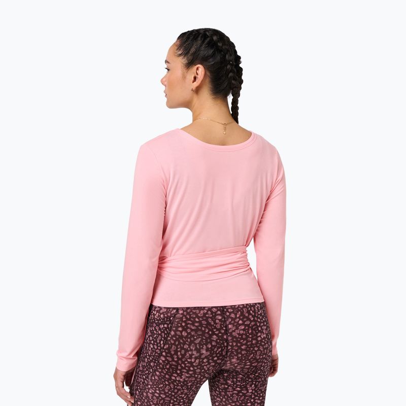 Damen-Longsleeve Sweaty Betty Soft Flow Studio Wear Your Way deco pink 3