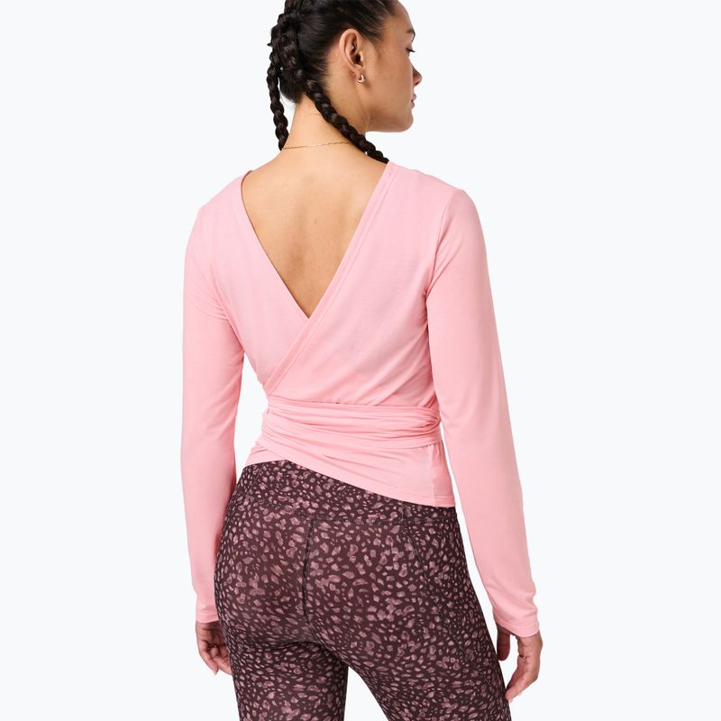 Damen-Longsleeve Sweaty Betty Soft Flow Studio Wear Your Way deco pink 5