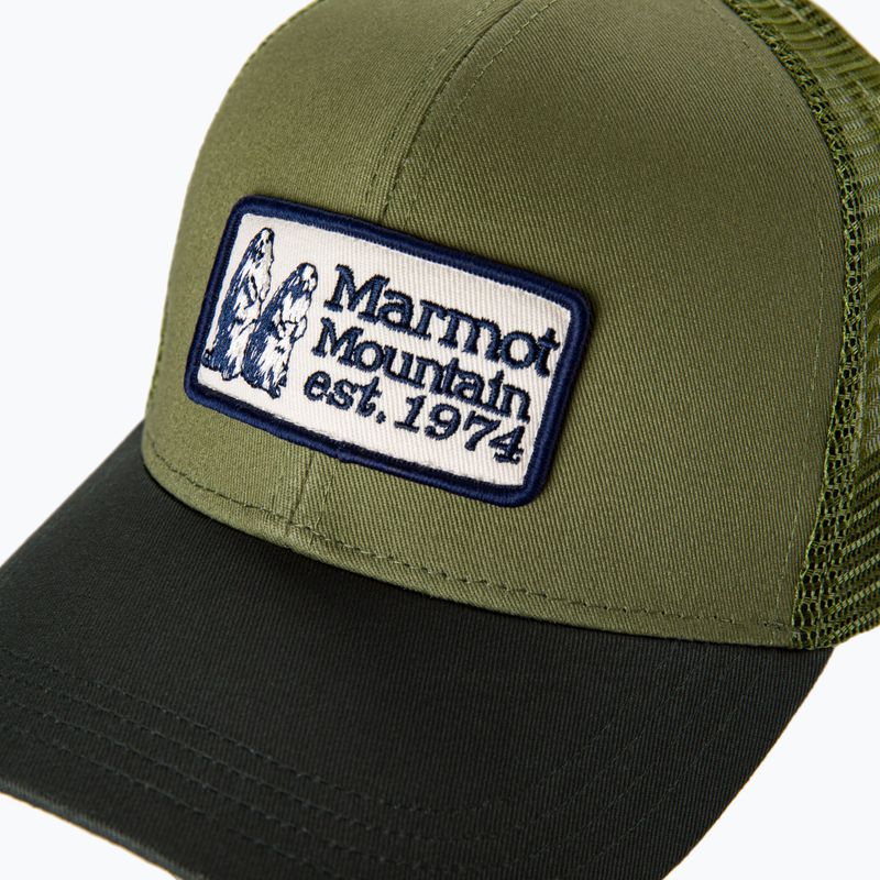 Marmot Retro Trucker Herren Baseballmütze grün 1641019573ONE 3