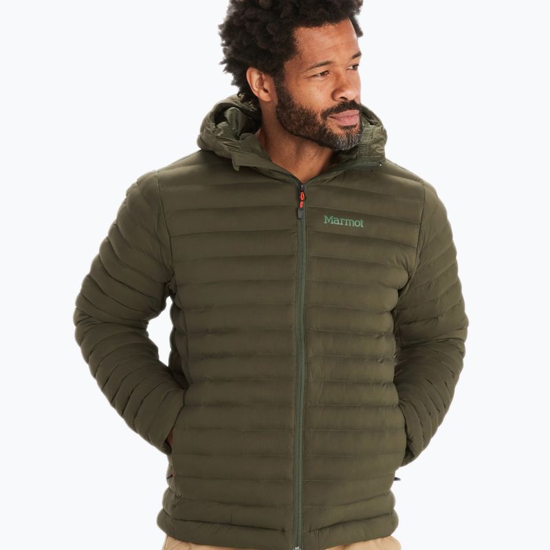 Marmot Echo Featherless Hoody Herren Daunenjacke grün 34790