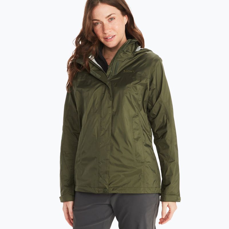 Damen-Trekkingjacke Marmot Precip Eco grün 46700